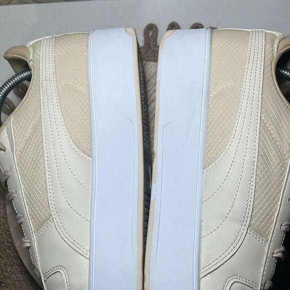 PUMA Carina Street Better Platform Sneakers Cream & White Casual Comfy Leather - Picture 7 of 15